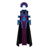 Cosplay Costume Skeleton King Les Maîtres de l'Univers(2026) Film Cosplay Robe Violette Femme