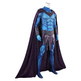 Cosplay Costume Skeletor Les Maîtres de l'Univers(2026) Film Cosplay Combinaison Bleue Homme
