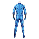 Cosplay Costume Skeletor Les Maîtres de l'Univers(2026) Film Cosplay Combinaison Bleue Homme