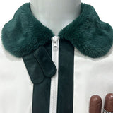 Cosplay Costume Smoker One Piece Live Action 2(2026) TV Cosplay Veste Blanche Homme