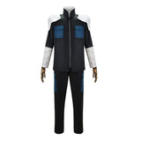 Cosplay Costume Soshiro Hoshina Kaiju No.8 Anime Cosplay Tenue Noire Homme