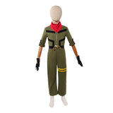 Cosplay Costume Star Fox McCloud The Super Mario Galaxy Movie(2026) Film Cosplay Tenue Verte Enfant