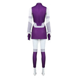 Cosplay Costume Starfire Teen Titans TV Cosplay Robe Violette Femme