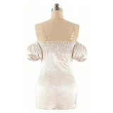 Cosplay Costume Sua Alien Stage Anime Cosplay Robe Blanche Femme