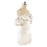 Cosplay Costume Sua Alien Stage Anime Cosplay Robe Blanche Femme