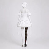 Cosplay Costume Sua Alien Stage(2026) TV Cosplay Robe Blanche et Noire Femme