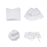 Cosplay Costume Sua Alien Stage(2026) TV Cosplay Tenue Blanche Femme