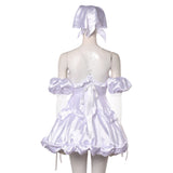Cosplay Costume Sua Zombie Stage Alien Stage(2026) TV Cosplay Robe Blanche Femme Ver.2