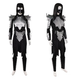 Cosplay Costume Sub Zero Mortal Kombat 2 Film Cosplay Tenue Noire Homme
