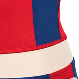 Cosplay Costume Summer Quinn Batwatch(2026) TV Cosplay Maillot de Bain Rouge et Bleu Femme