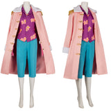 Cosplay Costume Tashigi One Piece Live Action 2(2026) TV Cosplay Tenue Rose et Bleue Femme