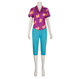 Cosplay Costume Tashigi One Piece Live Action 2(2026) TV Cosplay Tenue Rose et Bleue Femme
