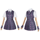 Cosplay Costume Tegan Coven Academy(2026) TV Cosplay Unifrome Violet Femme