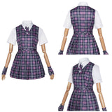 Cosplay Costume Tegan Coven Academy(2026) TV Cosplay Unifrome Violet Femme