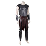 Cosplay Costume Telemachus The Odyssey(2026) Film Cosplay Tenue Noire de Cuir Homme