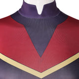 Cosplay Costume Telia Invincible 4(2026) TV Cosplay Combinaison Noire et Rouge Femme