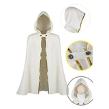 Cosplay Costume Temenos Mistral Octopath Traveler Jeu Cosplay Cape Blanche Homme
