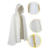 Cosplay Costume Temenos Mistral Octopath Traveler Jeu Cosplay Cape Blanche Homme