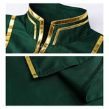 Cosplay Costume Temenos Mistral Octopath Traveler Jeu Cosplay Tenue Verte Homme