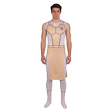 Cosplay Costume Thaedus Invincible 4(2026) TV Cosplay Combinaison Beige Homme
