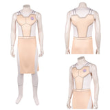Cosplay Costume Thaedus Invincible 4(2026) TV Cosplay Combinaison Orange Claire Homme