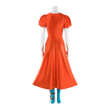 Cosplay Costume The Bride Frankenstein Film Cosplay Tenue Orange et Bleue Femme