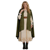 Cosplay Costume The Hobbit The Lord of the Rings(2026) Film Cosplay Cape Verte Femme