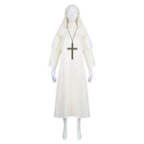 Cosplay Costume The Nun Conjuring Film Cosplay Robe Blanche Femme
