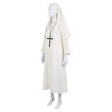 Cosplay Costume The Nun Conjuring Film Cosplay Robe Blanche Femme