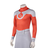 Cosplay Costume Thragg Invincible 4(2026) TV Cosplay Combinaison Rouge Homme