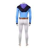 Cosplay Costume Thragg Invincible 4(2026) TV Cosplay Tenue Bleue et Blanche Homme