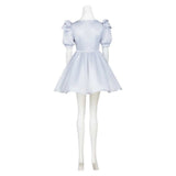 Cosplay Costume Tin Man Le Magicien d'Oz Film Cosplay Robe Argentée Femme