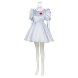 Cosplay Costume Tin Man Le Magicien d'Oz Film Cosplay Robe Argentée Femme