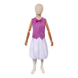 Cosplay Costume Toad Violet The Super Mario Galaxy Movie(2026) Film Cosplay Tenue Enfant