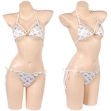 Cosplay Costume Tommy Lucia GTA(2026) Jeu Cosplay Maillot de Bain Bikini Blanc Femme