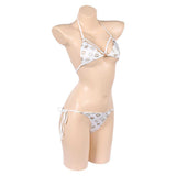Cosplay Costume Tommy Lucia GTA(2026) Jeu Cosplay Maillot de Bain Bikini Blanc Femme
