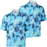 Cosplay Costume Tommy Vercetti GTA(2026) Jeu Cosplay Chemise Hawaïenne Bleue Homme