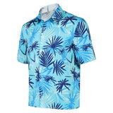 Cosplay Costume Tommy Vercetti GTA(2026) Jeu Cosplay Chemise Hawaïenne Bleue Homme