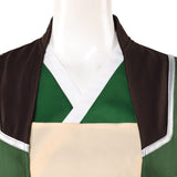 Cosplay Costume Toph Beifong Avatar Aang: The Last Airbender(2026) Film Cosplay Tenue Verte Femme