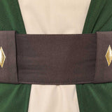 Cosplay Costume Toph Beifong Avatar Aang: The Last Airbender(2026) Film Cosplay Tenue Verte Femme