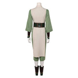 Cosplay Costume Toph Beifong Avatar: The Last Airbender 2(2026) TV Cosplay Tenue Beige et Verte Femme
