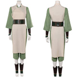 Cosplay Costume Toph Beifong Avatar: The Last Airbender 2(2026) TV Cosplay Tenue Beige et Verte Femme