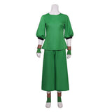 Cosplay Costume Toph Beifong Avatar: The Last Airbender Saison 2(2026) TV Cosplay Tenue Verte Femme