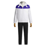 Cosplay Costume Toshiro Kamiya Fool Night(2026) Anime Cosplay Tenue Noire et Blanche Homme
