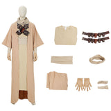 Cosplay Costume Tusken Raider La Guerre des Étoiles Film Cosplay Tenue Beige Homme