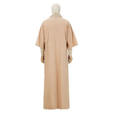 Cosplay Costume Tusken Raider La Guerre des Étoiles Film Cosplay Tenue Beige Homme