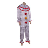Cosplay Costume Twisty The Clown American Horror Story 13(2026) Tenue Blanche Homme