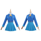 Cosplay Costume Umi Ryuuzaki Magic Knight Rayearth Anime Cosplay Uniforme Bleue Femme