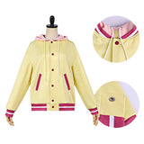 Cosplay Costume Ureshino Shiori Marriage Toxin(2026) Anime Cosplay Sweat-Shirt Jaune Femme