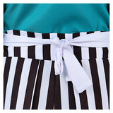 Cosplay Costume Usopp One Piece Wano Country Arc Anime Cosplay Tenue Bleue Homme